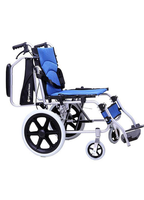 W 204 Alüminyum Refakatçı Frenli Hafif Tekerlekli Sandalye