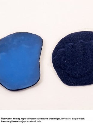 Yapışan Silikon Metatarsal Desteği XLARGE