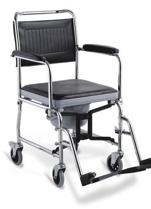 Medikal Hasta Tuvalet Sandalyesi Tekerli