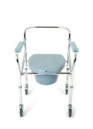 KY696 Kifidis Tekerlekli Tuvaletli Banyo Sandalyesi STD