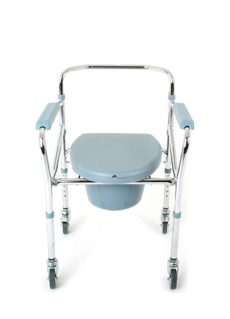 KY696 Kifidis Tekerlekli Tuvaletli Banyo Sandalyesi STD