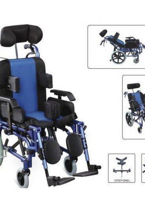 Alüminyum Tekerlekli Sandalye KY958LCA 36 Cm