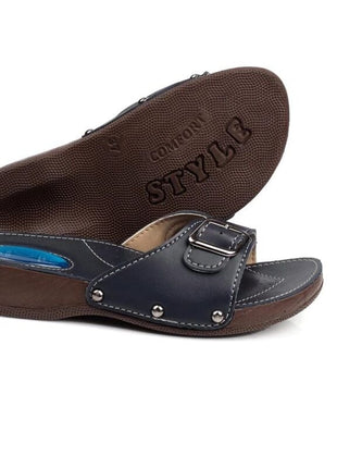 Topuk Dikeni Terliği Lacivert Numara