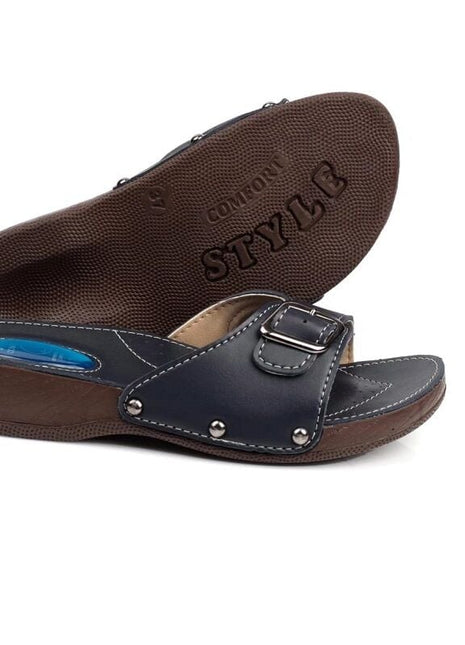 Topuk Dikeni Terliği Lacivert Numara