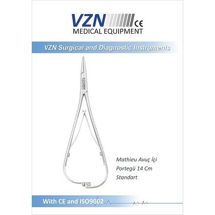 Mathieu Avuç içi Portegü 14 cm Standard