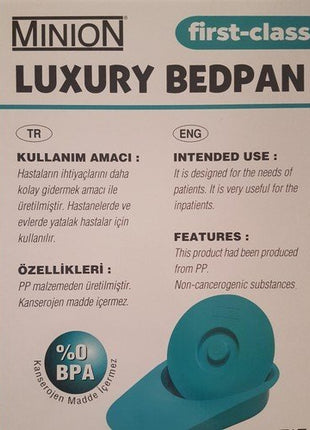 Minion Plastik Sürgü Hasta için Tuvalet MN 914