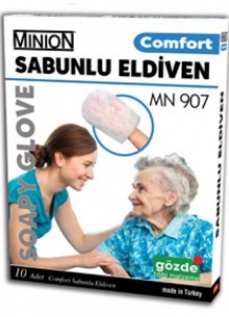 Minion Sabunlu Eldiven 10 Adet