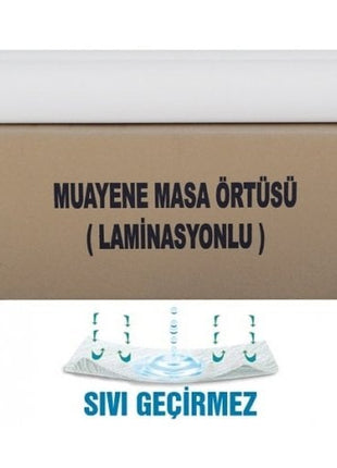 Lamine Muayene Masa Örtüsü 1 Adet Rulo