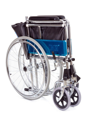 Comfort Plus BZ809 Derili Nikelaj Kaplı Standart Tekerlekli Sandalye