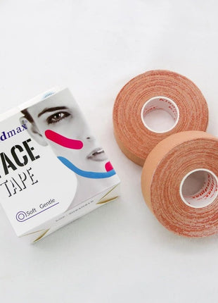 Kinesiyoloji Bandı Yüz V Hattı ve Boyun Gözler Alanı Kaldırma Kırışıklık Giderici Bant