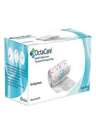 OctaCare 14110 Şeffaf PU Tıbbi Su Geçirmez Flaster 10mx10cm
