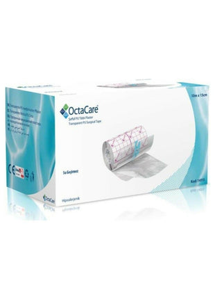 Octacare 14115 Şeffaf Pu Tıbbi Su Geçirmez Flaster 10mx15cm
