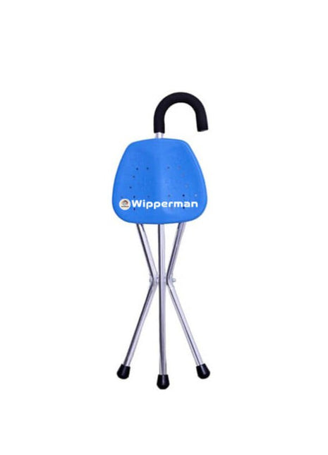 Wipperman W 521_ M Oturaklı Baston – Portatif ve Ergonomik Destekli Baston
