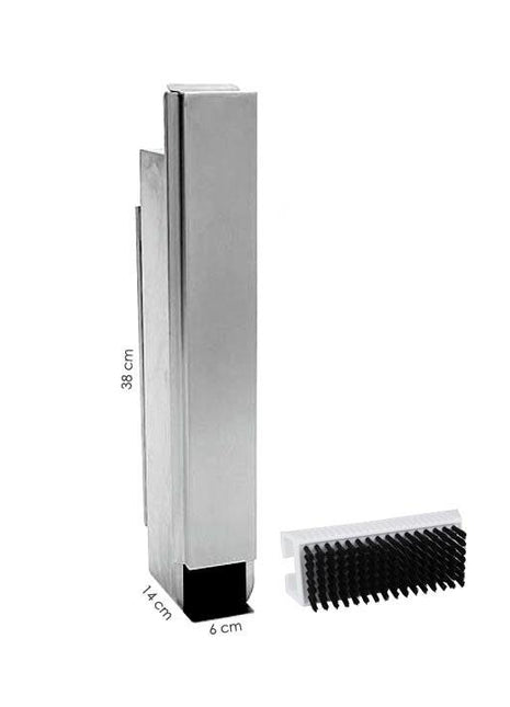 Paslanmaz Çelik Tırnak Fırça Kutusu Paslanmaz Çelik