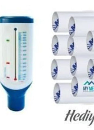 Peakflowmetre Pefmetre 10 Adet Karton Ağızlık Hediye