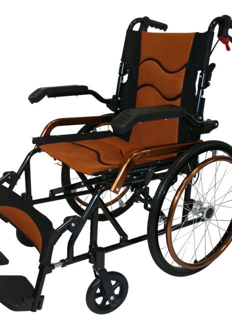 Poylin P807 Tekerlekli Sandalye Refakatçi Frenli