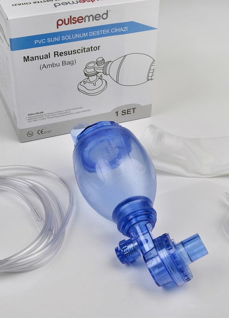Pulsemed Solunum Cihazı PVC Yetişkin Ambu