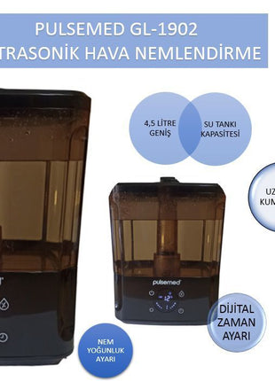 Pulsemed Ultrasonik Hava Oda Nemlendirici