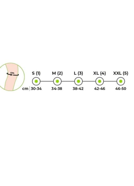 Örme Fleksible Balenli Dizlik XLarge