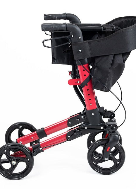 Comfort Plus DM-9102 Kırmızı Lüx Alüminyum Rolatör