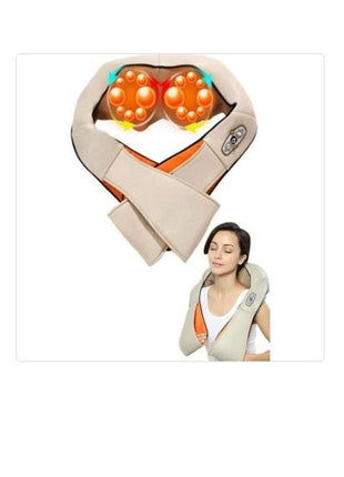 Medilix 2023 Model 4 Tuş 16 Toplu Ovmalı Isıtmalı Masaj Aleti Boyun Sırt Bel Omuz Tüm Vücut Masaj