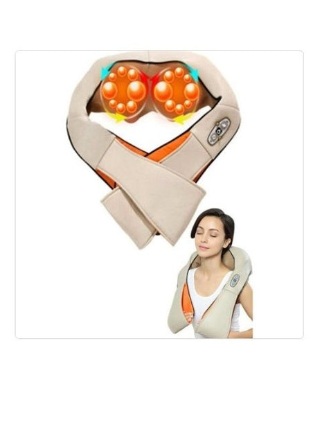 Medilix 2023 Model 4 Tuş 16 Toplu Ovmalı Isıtmalı Masaj Aleti Boyun Sırt Bel Omuz Tüm Vücut Masaj