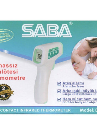 Saba Ds-310 Temassız Kızılöteli Ateş Ölçer İthal Termometre