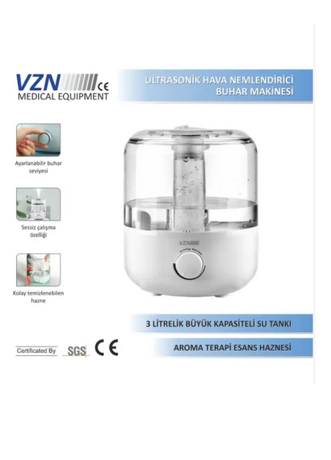 VZN Ultrasonik Hava Nemlendirici Buhar Makinesi