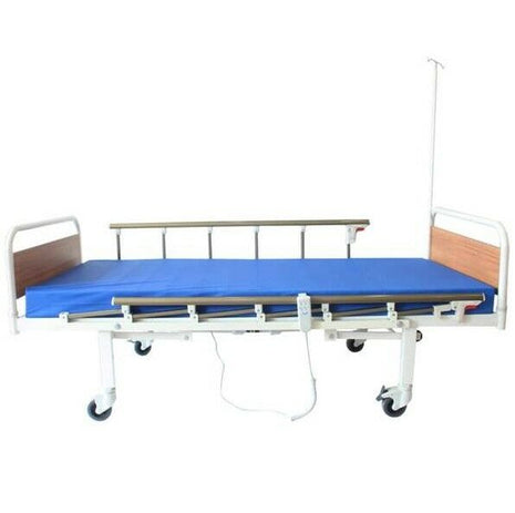 Tabanca Korkuluklu Ev Tipi 2 Motorlu Hasta Karyolası Karyola