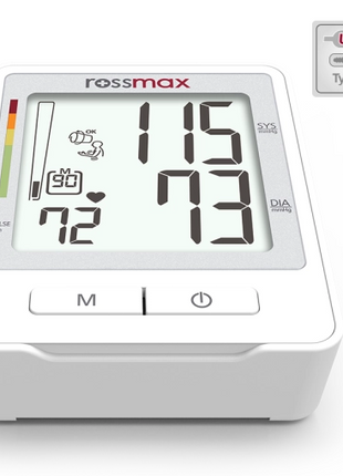 Rossmax Z1 Üst Kol Tipi Otomatik Tansiyon Aleti 5Yıl Garantili