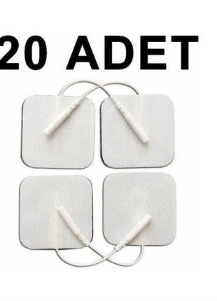 20 Adet Tens Pediı Kablolu Yedek Elektrot 5x5 Tens Pedi