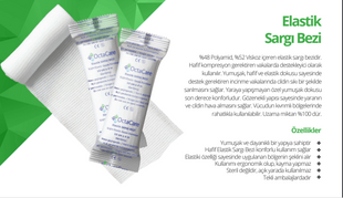 OctaCare Elastik Sargı Bezi 8 cm x 4 m	50 Adet