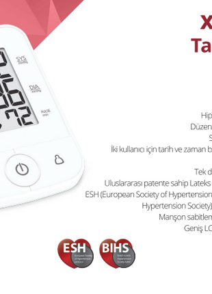 Rossmax X3 Üst Kol Tipi Otomatik Tansiyon Aleti 5 Yıl Garantili