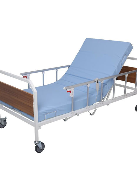 AZKA DD01 Dual Motorlu Alüminyum Korkuluklu Demonte Hasta Karyolası