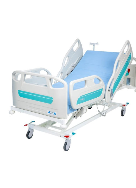 AZKA 4002 4 Motorlu ABS Korkuluklu Hasta Karyolası