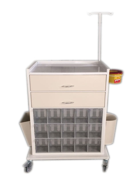 Tedavi Arabası Çekmece Üstte