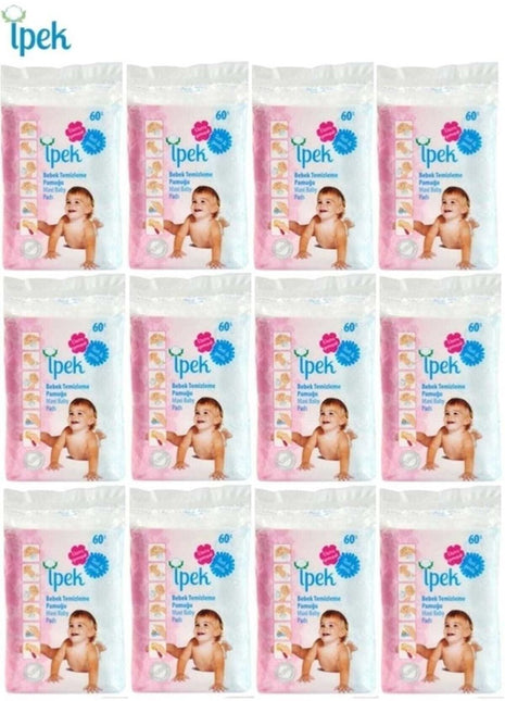 İpek Hidrofil Maxi Bebek Pedi 60'lı (24'lü Paket)