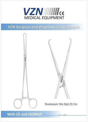 Tenekulum Tek Dişli 25 Cm