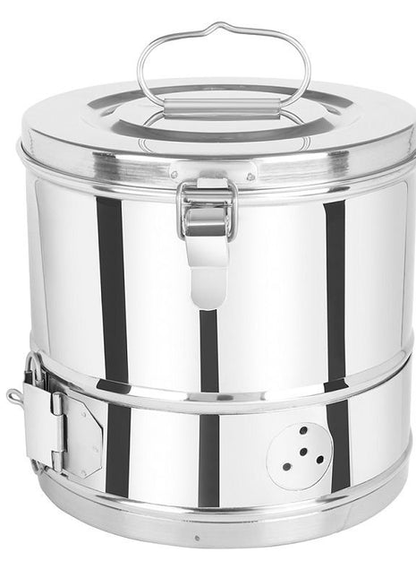 304 Kalite Paslanmaz Çelik Tromel 36 x 24 cm Sterilizasyon Için