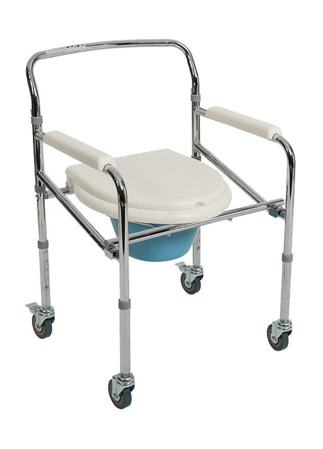 PR-771 Katlanır Komot Tekerlekli Tuvalet Arabası