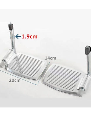 Tekerlekli Sandalye Ayaklık Pedalı Metal 2 Adet