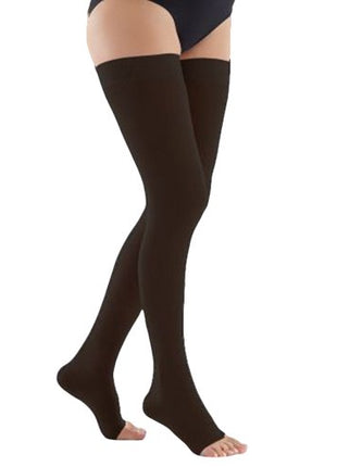 Dizüstü Burnu Açık CCL2 Siyah Varis Çorabı 4 NUMARA