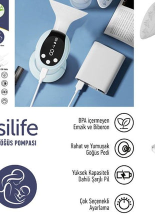 YD 1187 Mesilife Elektrikli Göğüs Pompası (Üstten Motorlu)